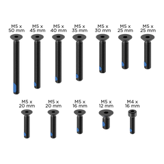 Replacement - PRO Screw Set Black