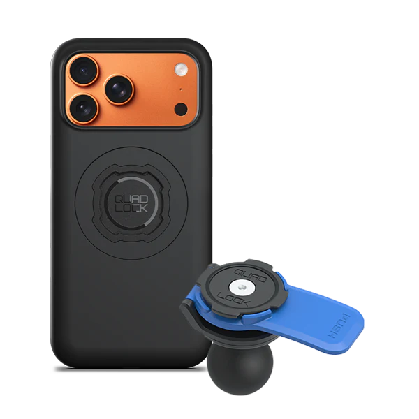 1" Ball Adaptor Motorcycle Kits - iPhone